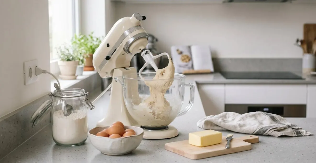 robot-patissier-en-fonctionnement-cuisine-moderne-ingredients-patisserie
